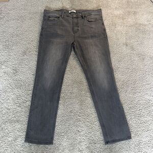 Jos A Bank 1905 Men's Jeans Size 40 x 32 Gray Tailored Fit Denim Jean Pants